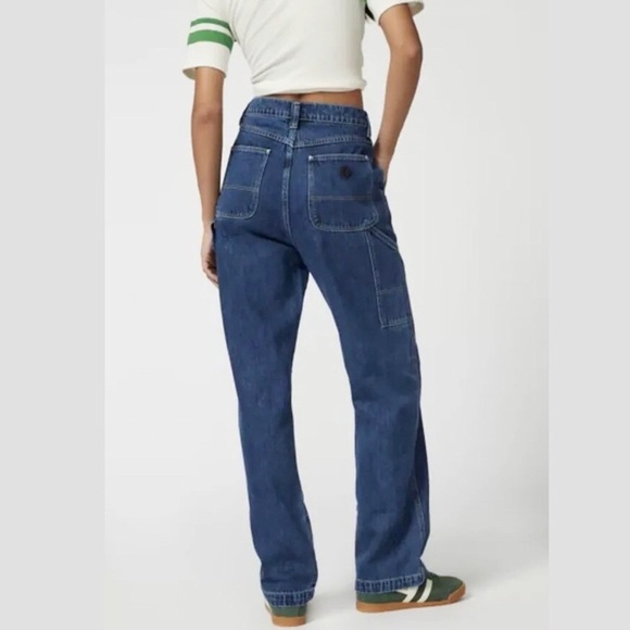 Abrand 26 Slouch Carpenter Women's Painter Jeans Relaxed Baggy Y2K 90s Style - Picture 2 of 11